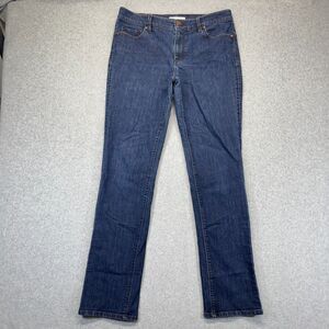 Ann Taylor LOFT Modern Straight Jeans Women’s 29 / 8 Blue Dark Wash